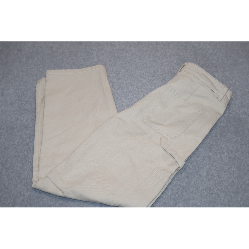 Billabong Carpenter Pants Mens 30x30 Cream Off White Utility Workwear Canvas